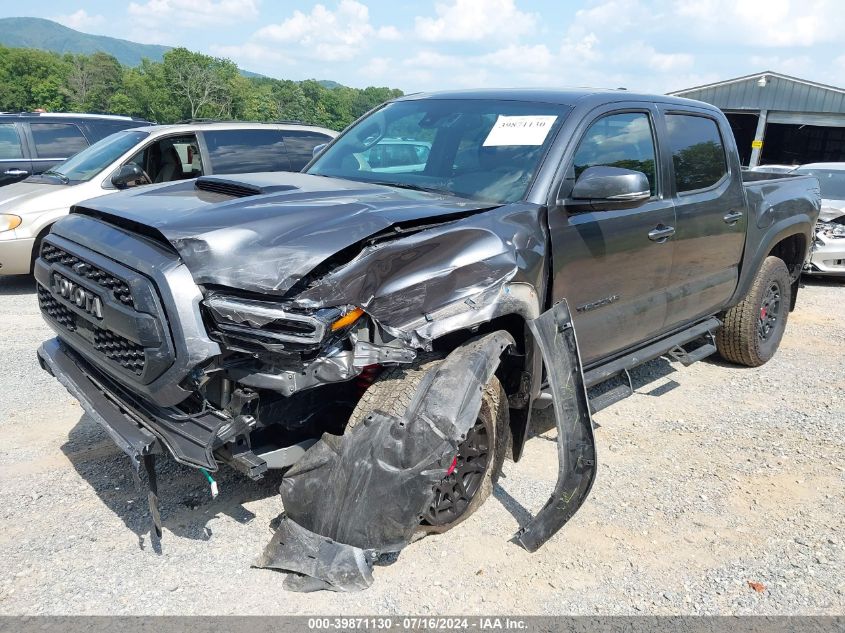 2023 Toyota Tacoma Trd Pro VIN: 3TYCZ5AN6PT162382 Lot: 39871130