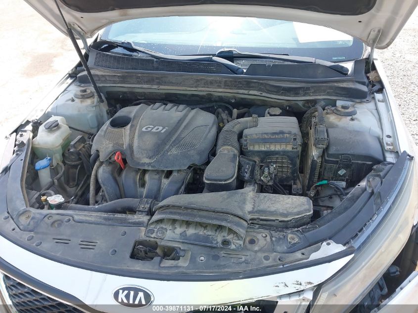 2015 Kia Optima Lx VIN: 5XXGM4A71FG371598 Lot: 39871131