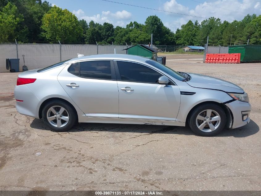 2015 Kia Optima Lx VIN: 5XXGM4A71FG371598 Lot: 39871131
