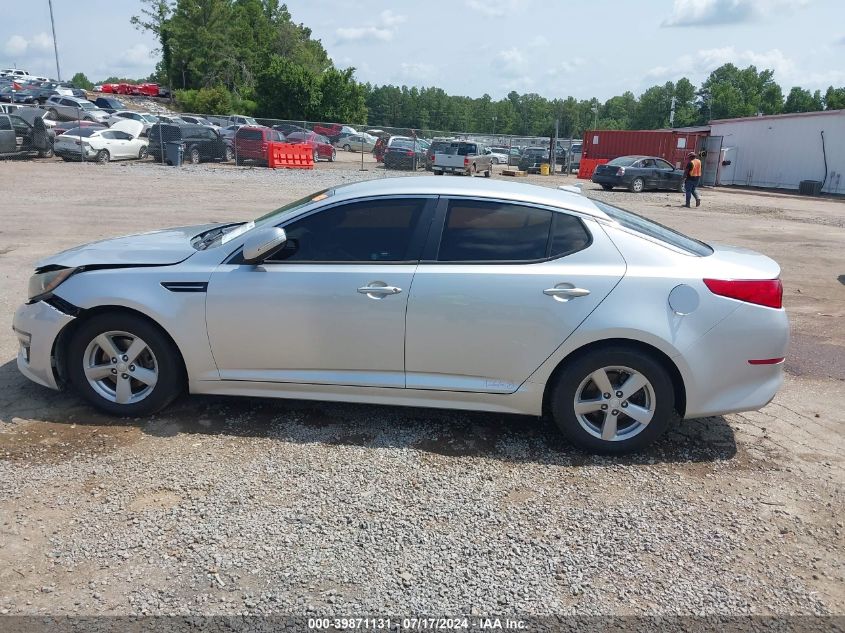 2015 Kia Optima Lx VIN: 5XXGM4A71FG371598 Lot: 39871131