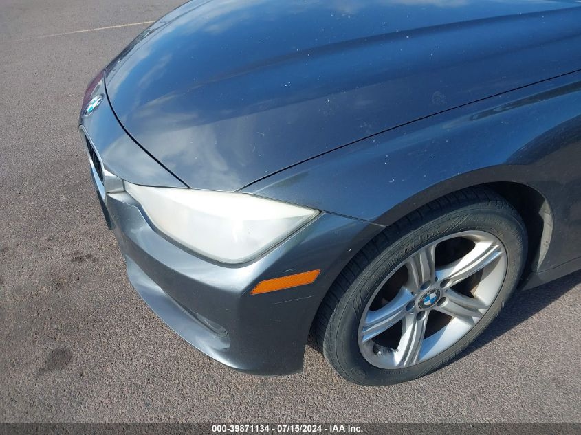 2012 BMW 328I VIN: WBA3A5C56CF346261 Lot: 39871134