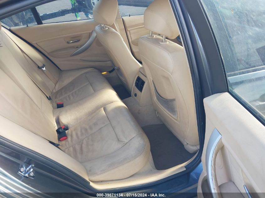 2012 BMW 328I VIN: WBA3A5C56CF346261 Lot: 39871134