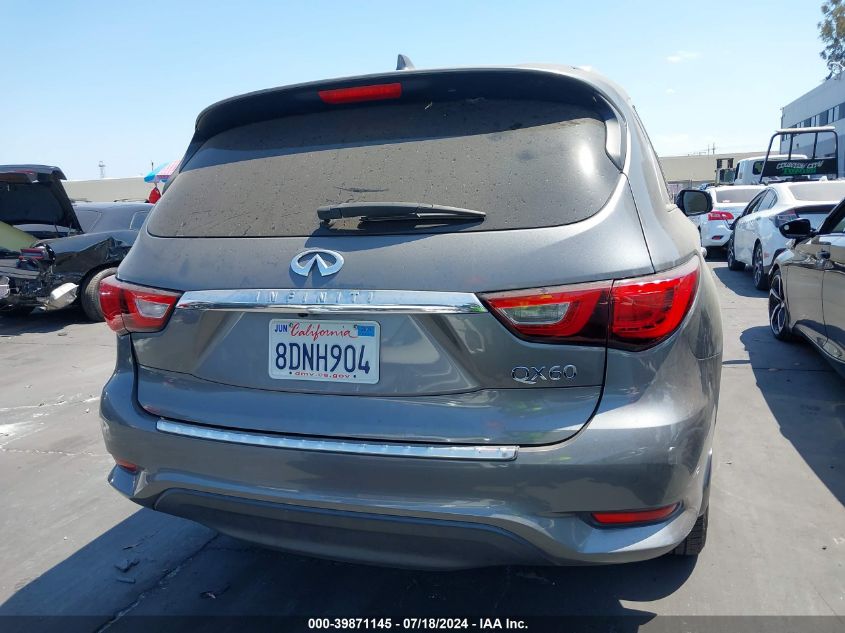 2018 Infiniti Qx60 VIN: 5N1DL0MN9JC507134 Lot: 39871145