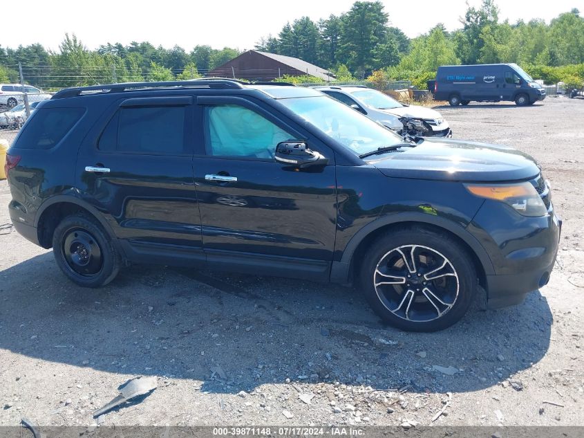 2013 Ford Explorer Sport VIN: 1FM5K8GT4DGB95950 Lot: 39871148