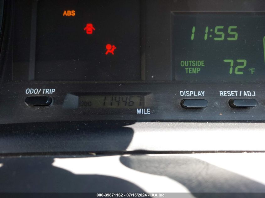 2001 Toyota Avalon Xls VIN: 4T1BF28B21U117948 Lot: 39871162