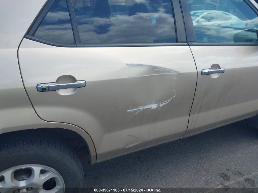 2001 Acura Mdx VIN: 2HNYD18811H539208 Lot: 39871183