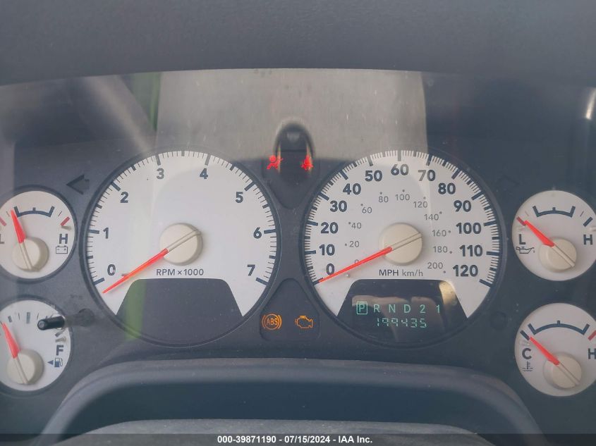 2006 Dodge Ram 1500 Slt VIN: 1D7HA16NX6J183392 Lot: 39871190