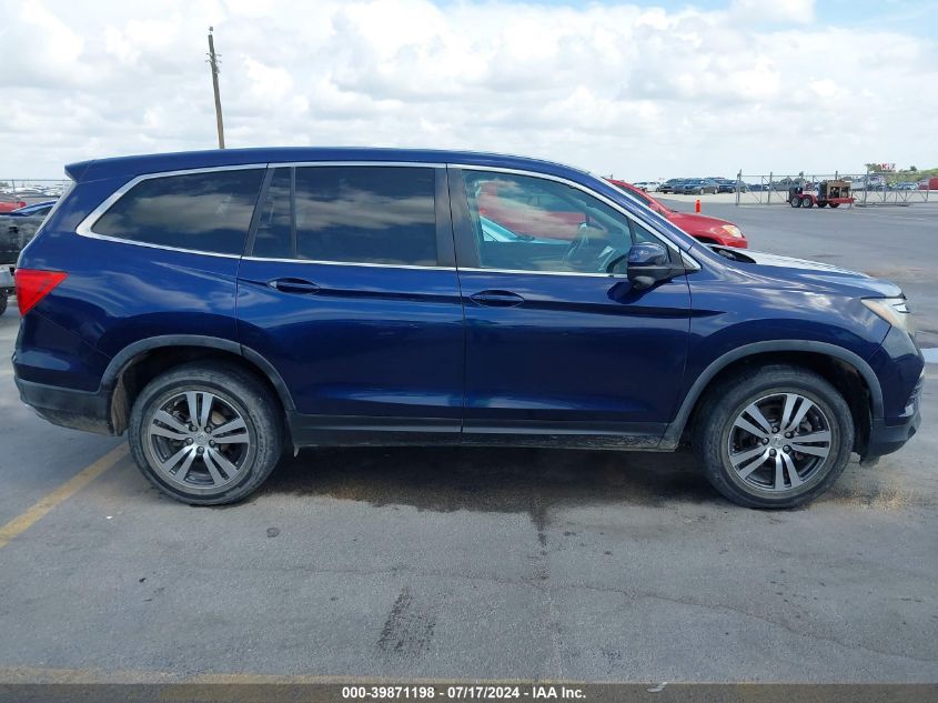 2016 Honda Pilot Exl VIN: 5FNYF6H56GB050045 Lot: 39871198