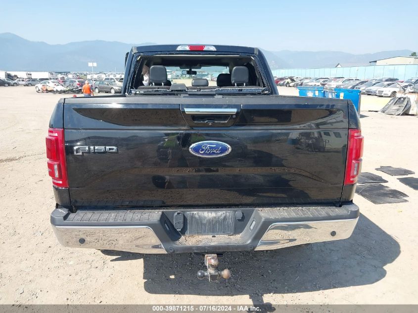 1FTEW1EF1HFC22157 2017 Ford F-150 Lariat