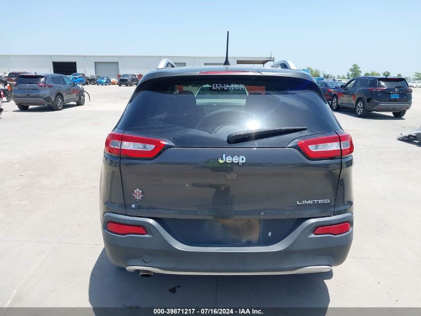 2017 Jeep Cherokee Limited Fwd VIN: 1C4PJLDB6HW522651 Lot: 39871217