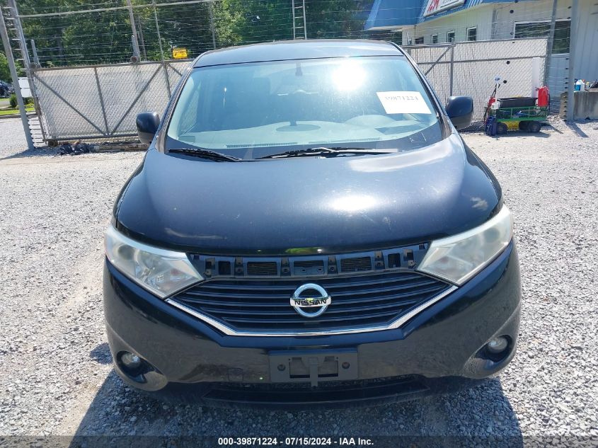 2013 Nissan Quest Sv VIN: JN8AE2KP3D9060033 Lot: 39871224