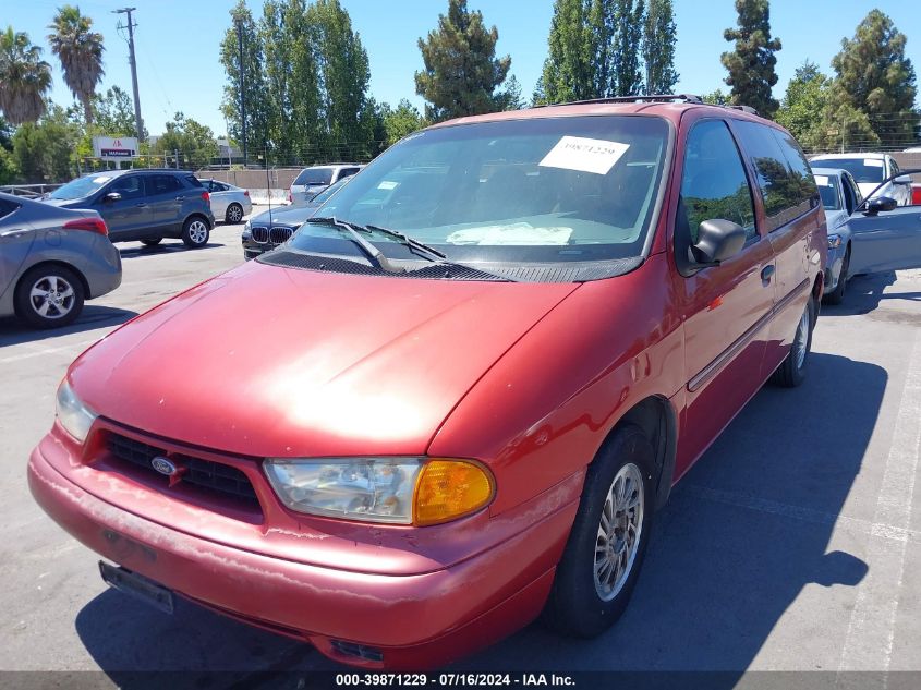 1998 Ford Windstar Gl/Limited/Lx VIN: 2FMZA5146WBE12266 Lot: 39871229