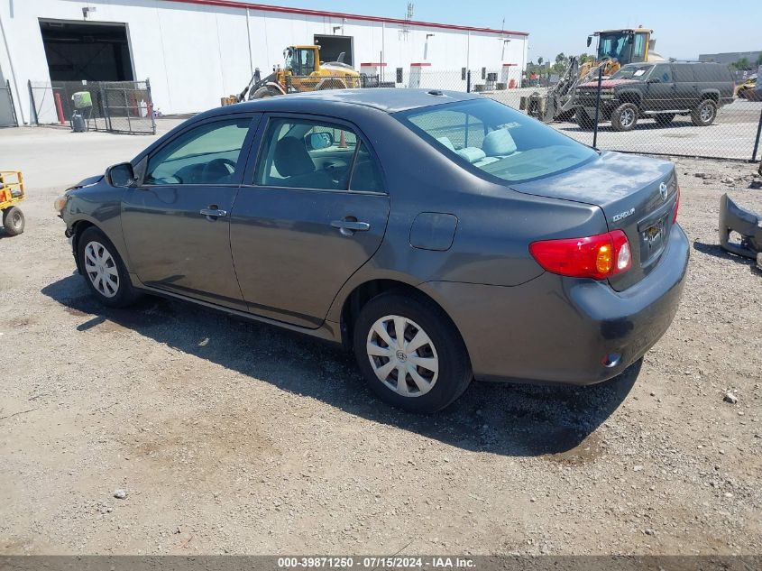 2009 Toyota Corolla Le VIN: JTDBL40E799062250 Lot: 39871250