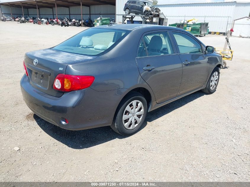 2009 Toyota Corolla Le VIN: JTDBL40E799062250 Lot: 39871250