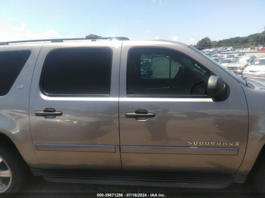 2007 Chevrolet Suburban 1500 Ls VIN: 3GNFC16037G313782 Lot: 39871286