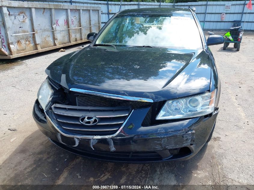 2009 Hyundai Sonata Gls VIN: 5NPET46C99H573162 Lot: 39871289