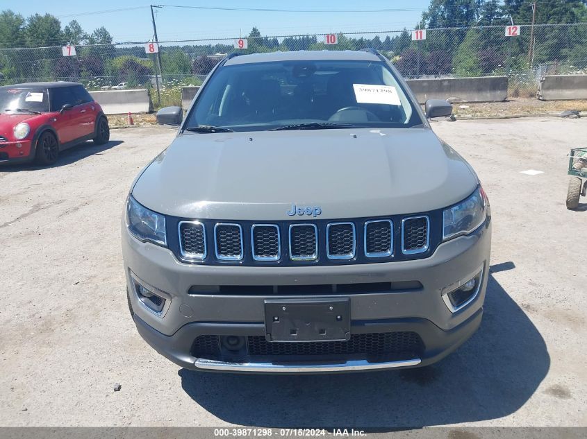 2021 Jeep Compass Limited 4X4 VIN: 3C4NJDCB6MT590382 Lot: 39871298