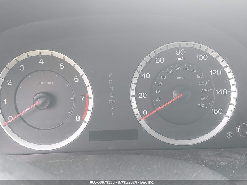 2009 Honda Accord 2.4 Lx VIN: 1HGCP26359A033588 Lot: 39871335