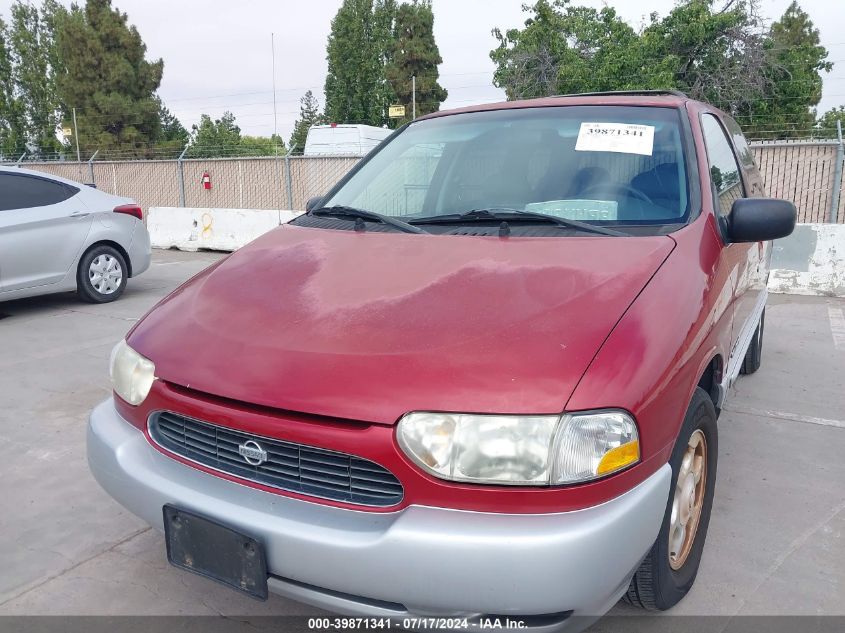 2000 Nissan Quest Gle/Gxe/Se-Cloth/Se-Leather VIN: 4N2XN11T0YD818182 Lot: 39871341