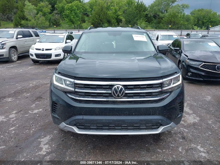 1V2WR2CA9MC507630 2021 Volkswagen Atlas 3.6L V6 Se W/Technology