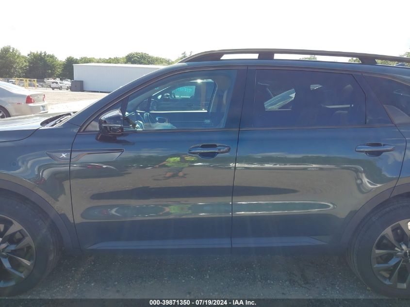 5XYRKDLF2NG133322 2022 Kia Sorento X-Line Sx Prestige