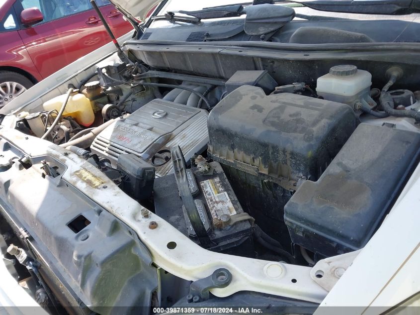 2002 Lexus Rx 300 VIN: JTJHF10U220262998 Lot: 39871359