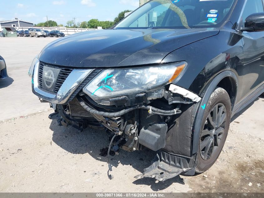 2017 Nissan Rogue Sv VIN: 5N1AT2MV2HC884493 Lot: 39871366