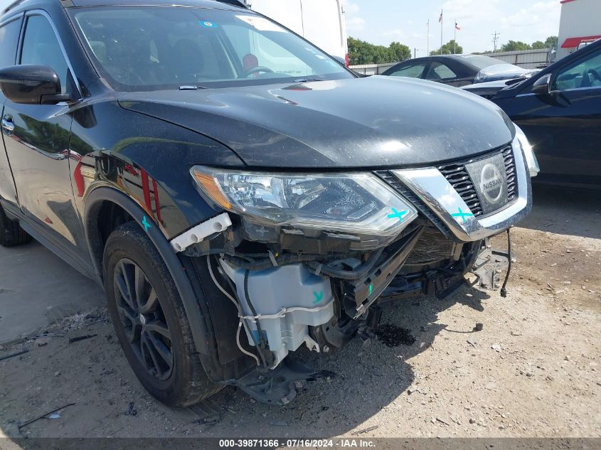 2017 Nissan Rogue Sv VIN: 5N1AT2MV2HC884493 Lot: 39871366