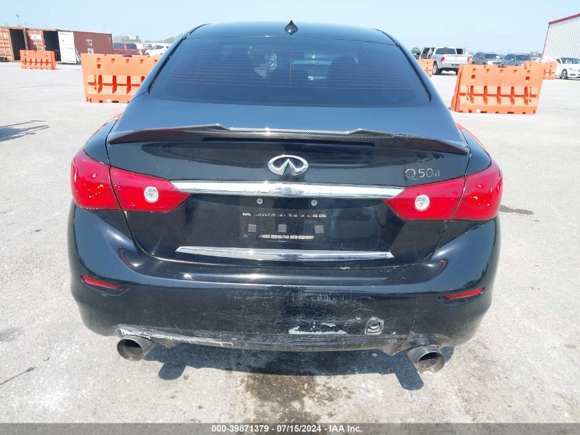 2014 Infiniti Q50 Premium/Sport VIN: JN1BV7AR8EM702036 Lot: 39871379