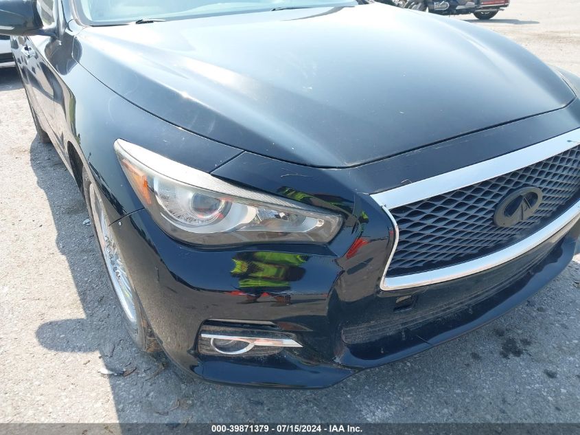 2014 Infiniti Q50 Premium/Sport VIN: JN1BV7AR8EM702036 Lot: 39871379