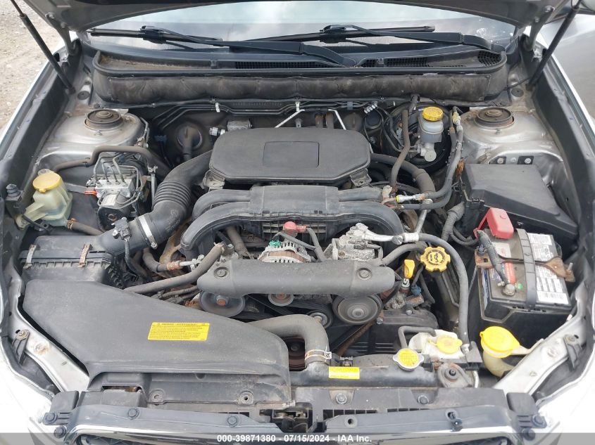 2011 Subaru Legacy 2.5I Premium VIN: 4S3BMBC68B3217323 Lot: 39871380