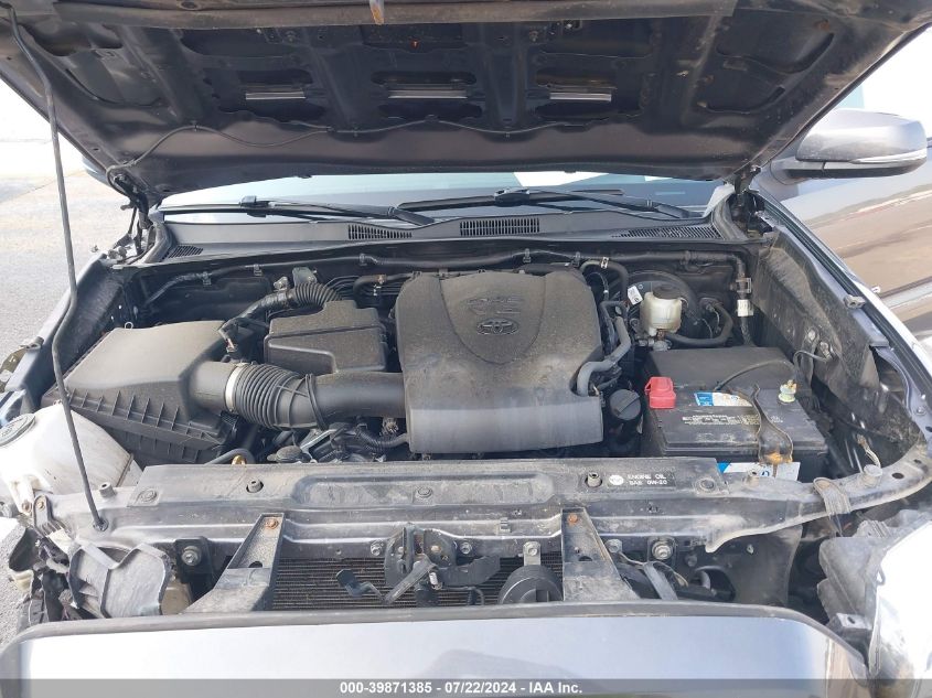 2018 Toyota Tacoma Trd Sport VIN: 5TFCZ5AN8JX159061 Lot: 39871385