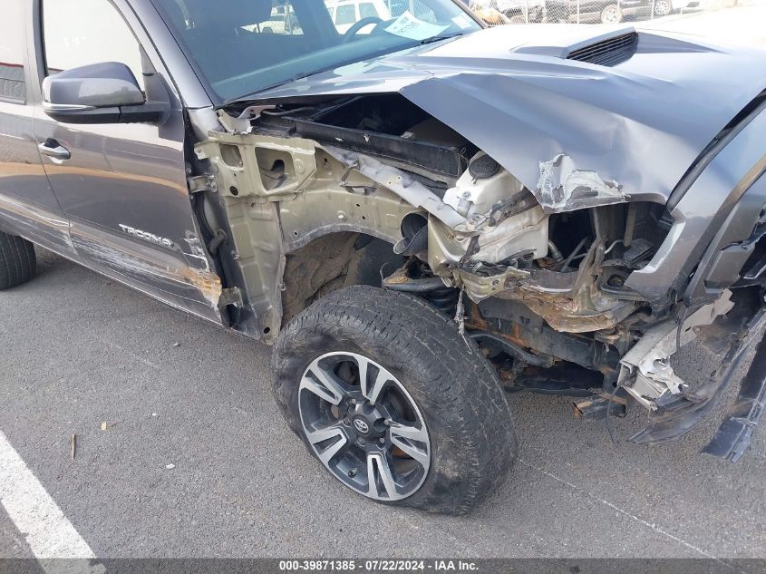 2018 Toyota Tacoma Trd Sport VIN: 5TFCZ5AN8JX159061 Lot: 39871385