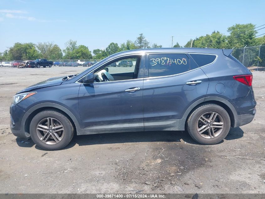 2018 Hyundai Santa Fe Sport 2.4L VIN: 5NMZTDLB7JH073550 Lot: 39871400