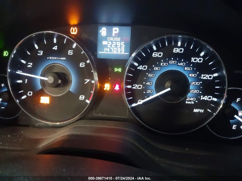 2012 Subaru Outback 2.5I Premium VIN: 4S4BRBGC6C3229016 Lot: 39871410