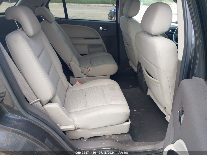 2008 Ford Taurus X Sel VIN: 1FMDK05W58GA25094 Lot: 39871430