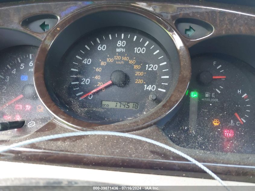 2003 Toyota Highlander Limited VIN: JTEHF21AX30119503 Lot: 39871436