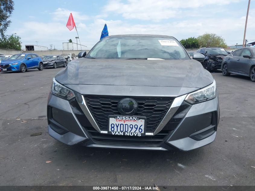 2021 Nissan Sentra Sv Xtronic Cvt VIN: 3N1AB8CV9MY329136 Lot: 39871450