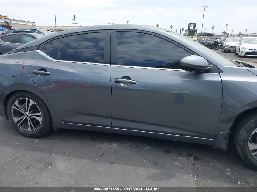 2021 Nissan Sentra Sv Xtronic Cvt VIN: 3N1AB8CV9MY329136 Lot: 39871450