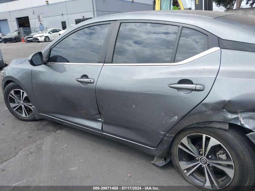 2021 Nissan Sentra Sv Xtronic Cvt VIN: 3N1AB8CV9MY329136 Lot: 39871450