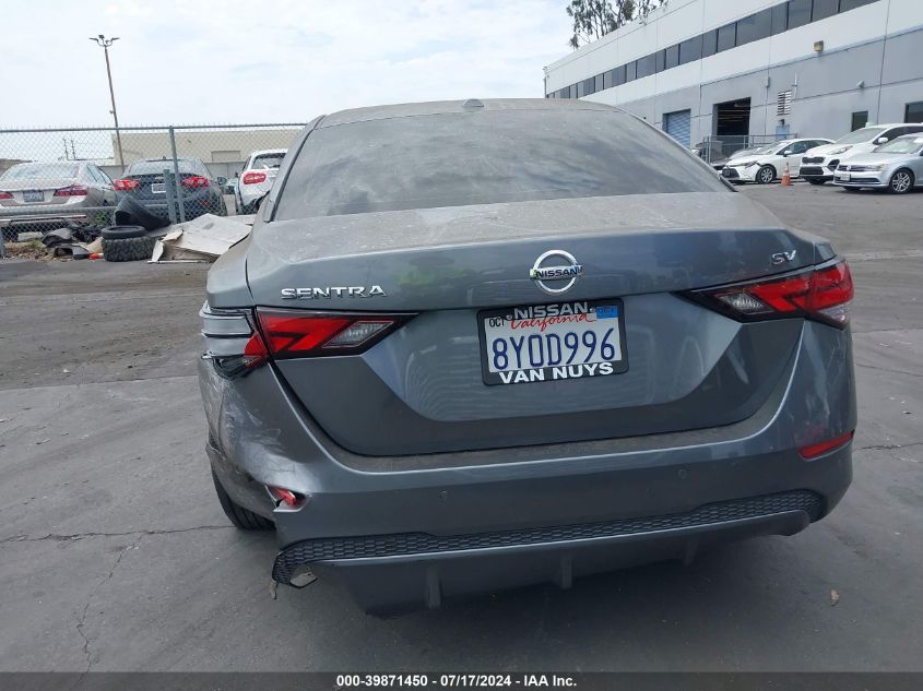 2021 Nissan Sentra Sv Xtronic Cvt VIN: 3N1AB8CV9MY329136 Lot: 39871450