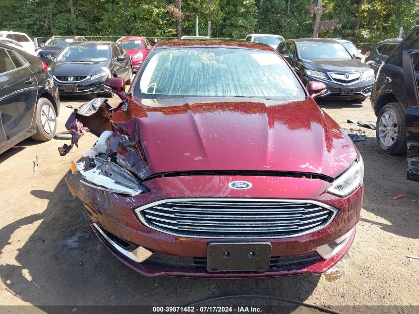 2017 Ford Fusion Titanium VIN: 3FA6P0K91HR270809 Lot: 39871452