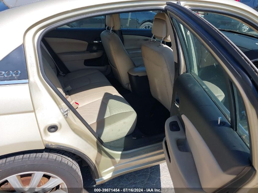 2011 Chrysler 200 Touring VIN: 1C3BC1FG9BN520153 Lot: 39871454