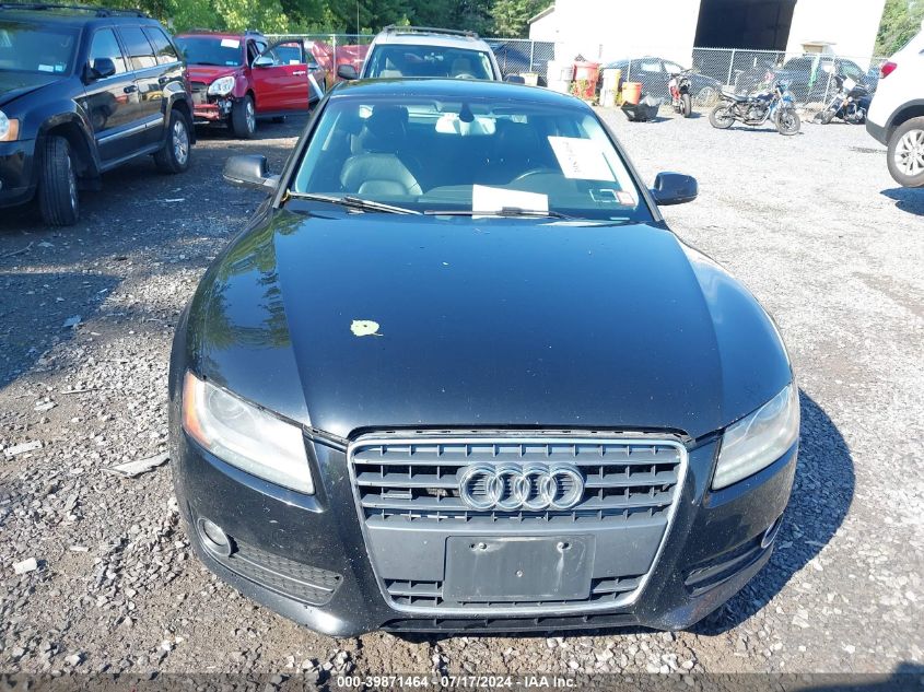 2010 Audi A5 2.0T Premium VIN: WAURFAFR6AA049262 Lot: 39871464