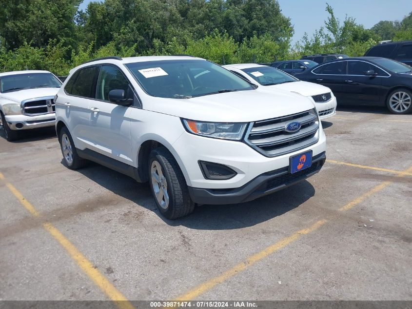 2015 Ford Edge Se VIN: 2FMTK3G90FBB45233 Lot: 39871474