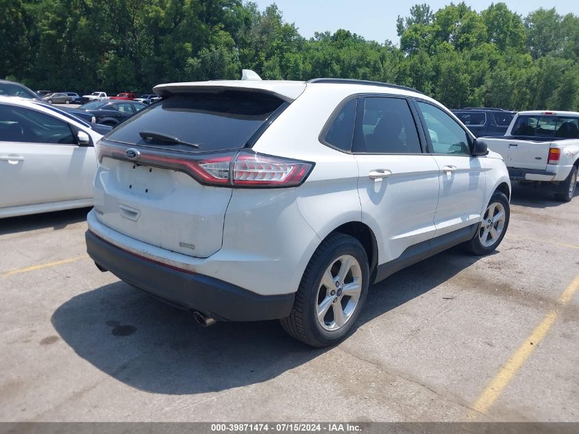 2015 Ford Edge Se VIN: 2FMTK3G90FBB45233 Lot: 39871474