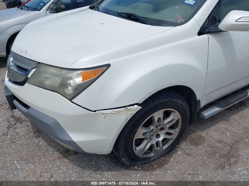 2009 Acura Mdx Technology Package VIN: 2HNYD28499H511669 Lot: 39871479