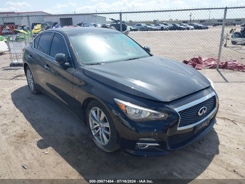 2015 Infiniti Q50 VIN: JN1BV7AR3FM399507 Lot: 39871484