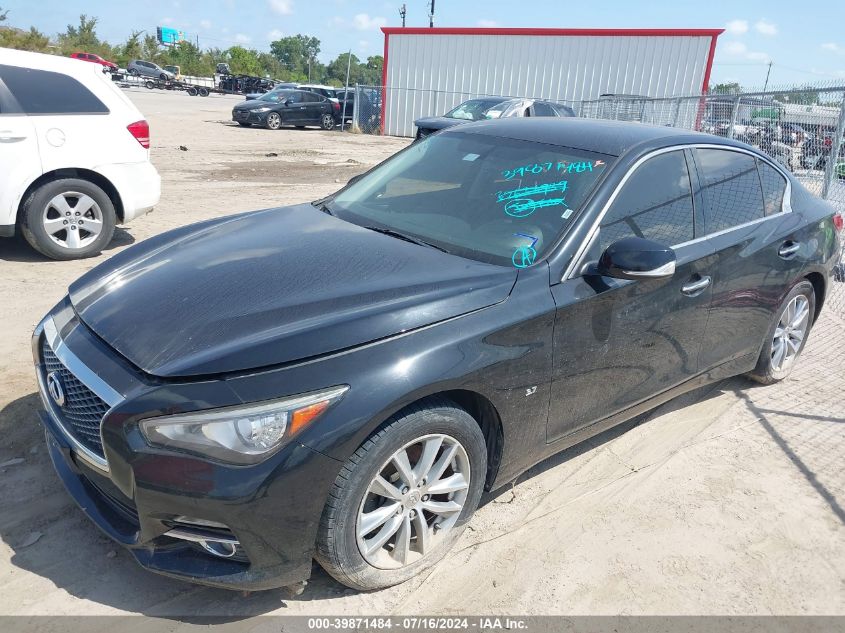 2015 Infiniti Q50 VIN: JN1BV7AR3FM399507 Lot: 39871484