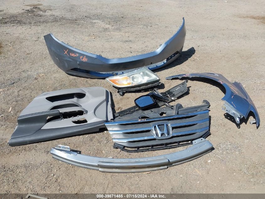 2012 Honda Odyssey Ex-L VIN: 5FNRL5H6XCB037468 Lot: 39871485